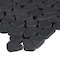 Msi Black Pebbles SAMPLE Tumbled Marble Mesh-Mounted Mosaic Tile ZOR-MD-0356-SAM - alternate 3
